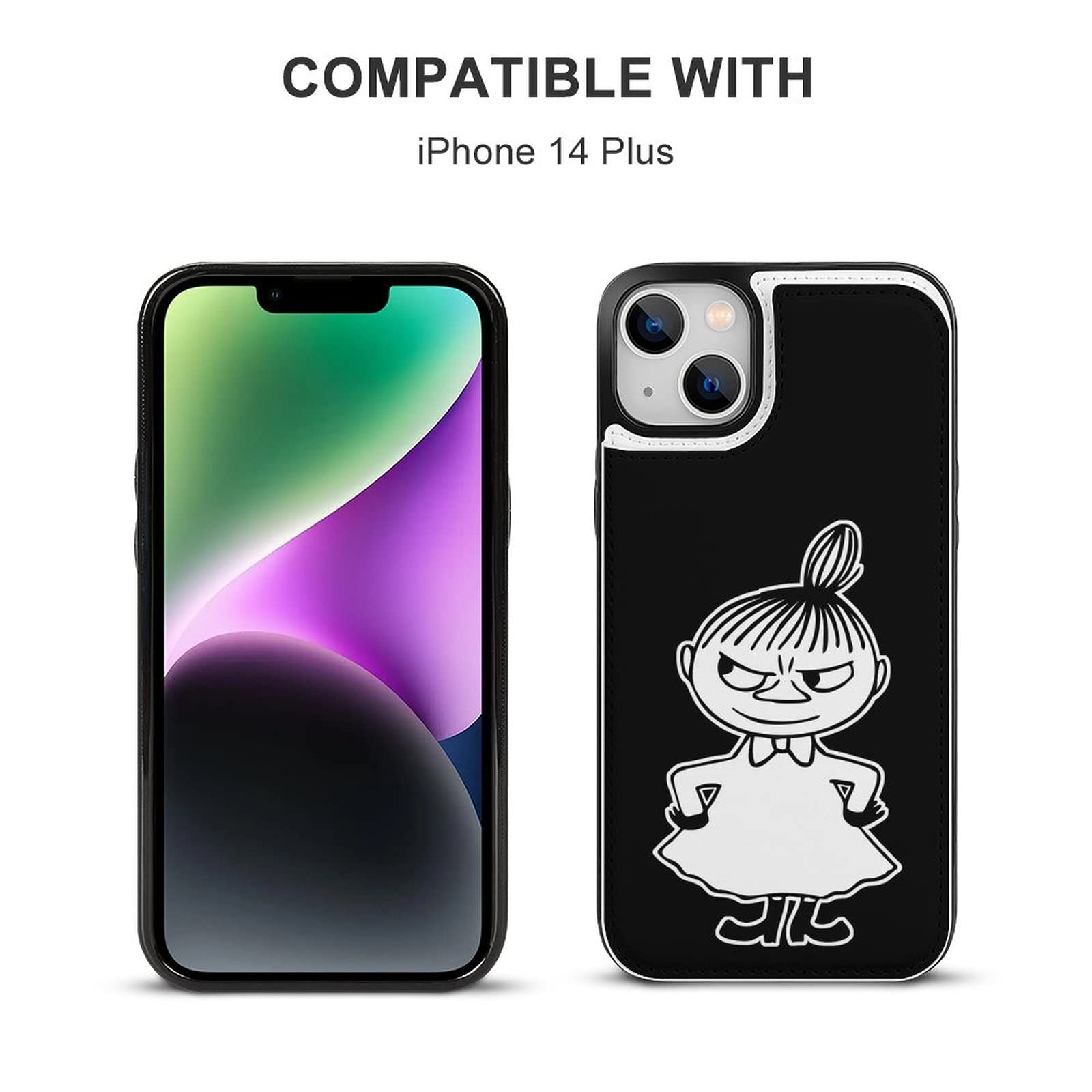 Amazon.co.jp: iPhone 14 Plusケース 手帳型 ムーミン リトルミイ